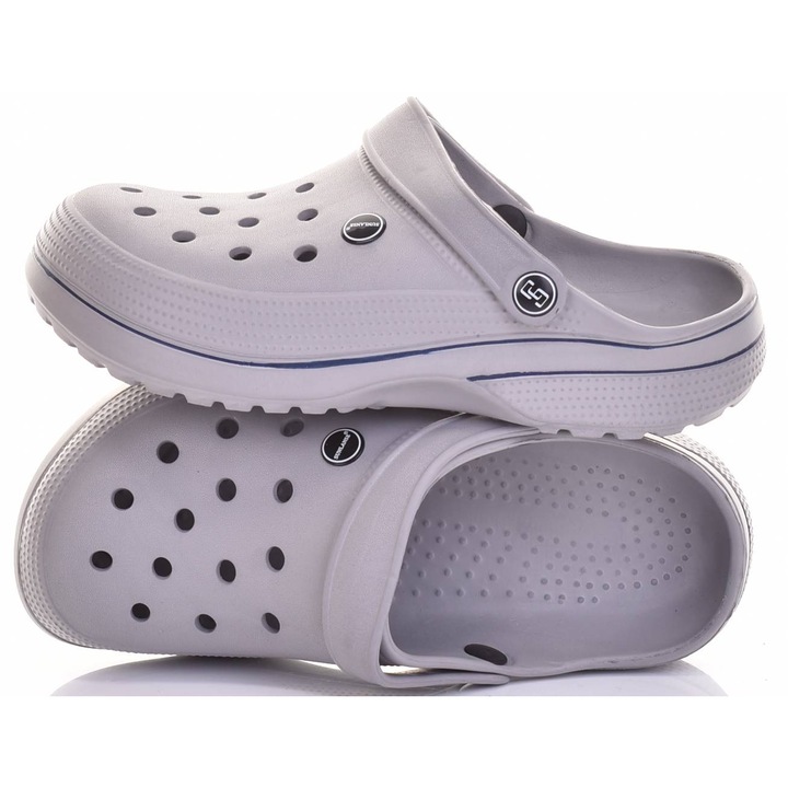 Saboti Martinus din spuma, usori, confortabili, sintetic, gri