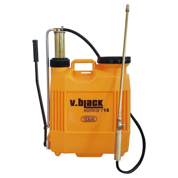 Pompa de spate VOLPI V-BLACK, Komfort, capacitate 16 l