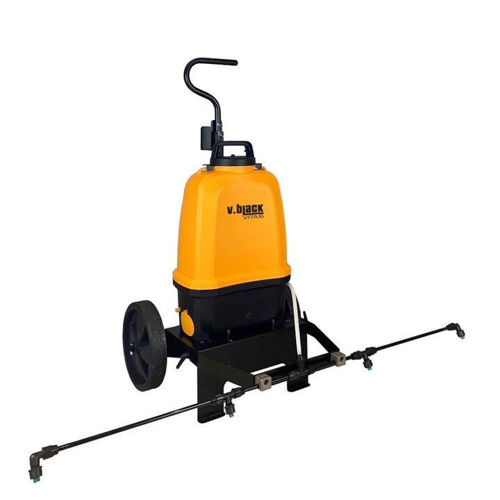 Pompa de stropit electrica cu carucior, lance orizontala extensibila, Volpi, 16 litri