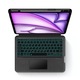 Touchpad billentyűzet tok Apple iPad 10.9 10th GEN / iPad 11 A16 11GEN 2025 készülékekhez