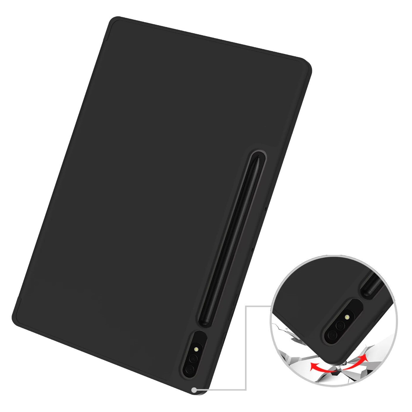 Etui pentru SAMSUNG GALAXY TAB S9 PLUS S9+ / S9 FE PLUS FE+ / S10 PLUS S10+ 12.4"