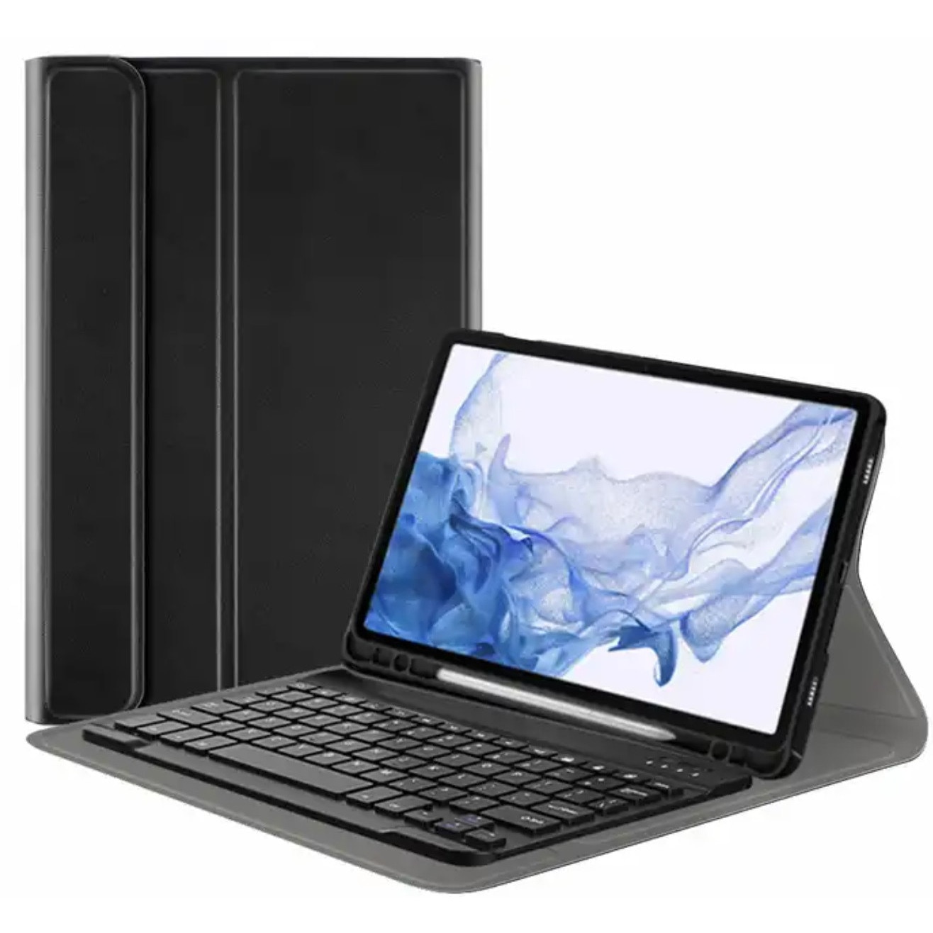 Keyboard Husa Pentru Samsung Galaxy Tab S9 Fe 10.9 Sm-X510 Sm-X516 Roz