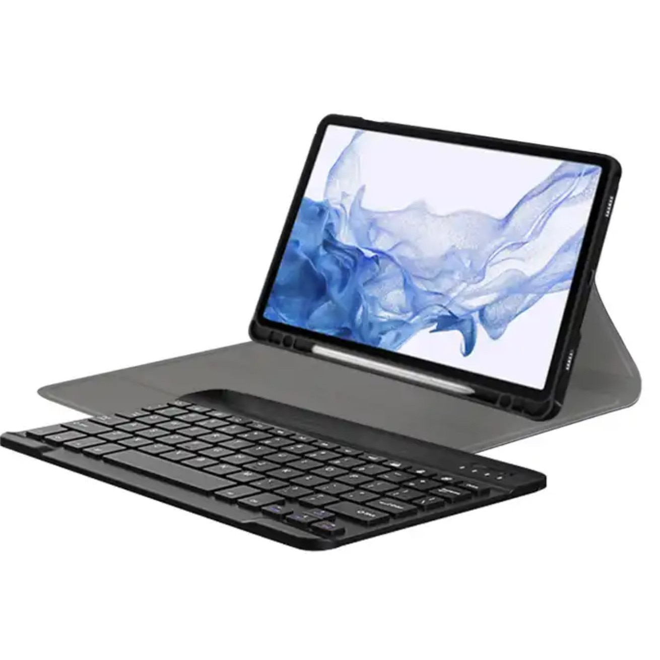 Keyboard Husa Pentru Samsung Galaxy Tab S9 Fe 10.9 Sm-X510 Sm-X516 Roz