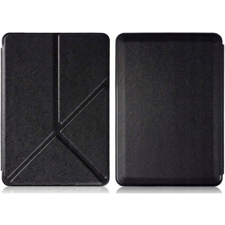 Husa Amazon, Kindle 10, 2019, Piele, Cu functie de suport