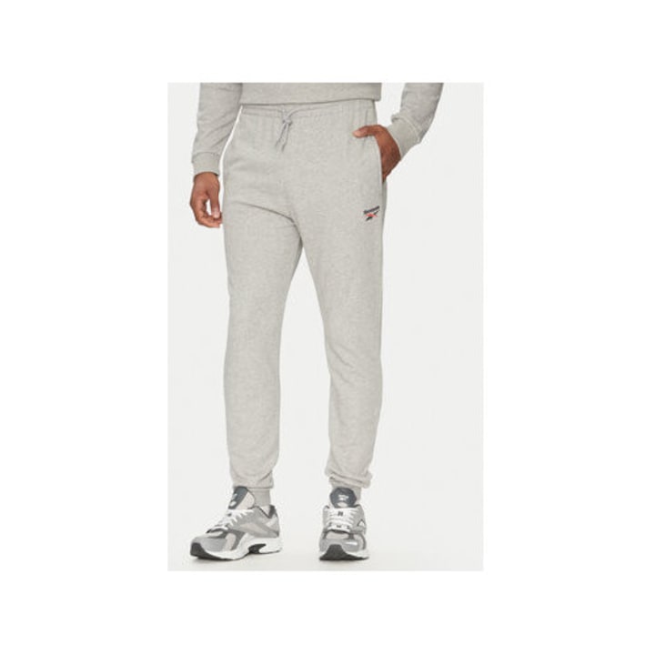 Pantaloni de trening barbati Reebok, 100221804, Bumbac/Poliester