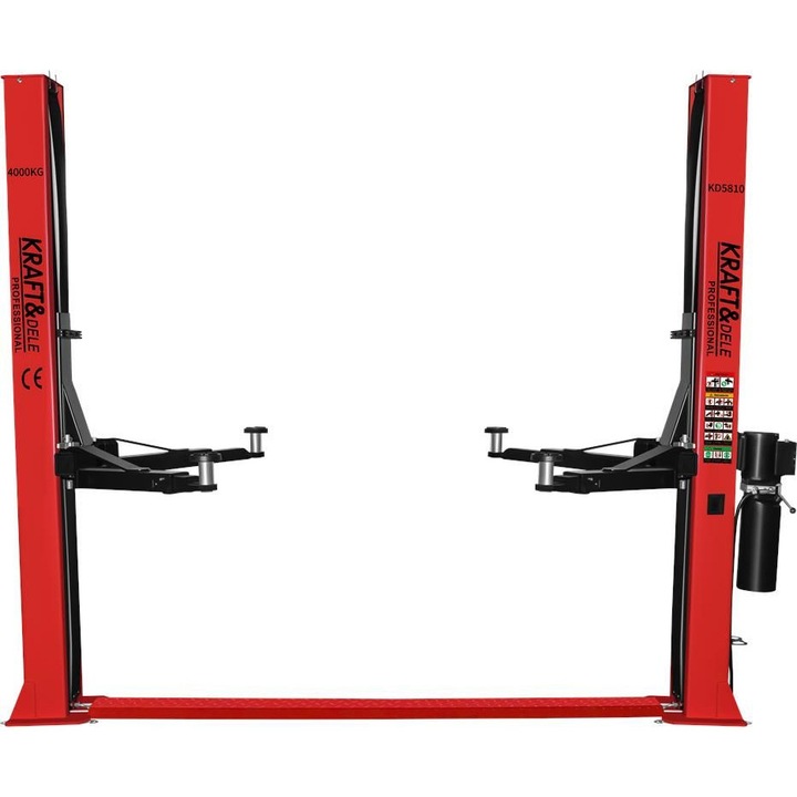 Elevator coloanat hidraulic semiautomat 400V Kraft&Dele KD5810_2K