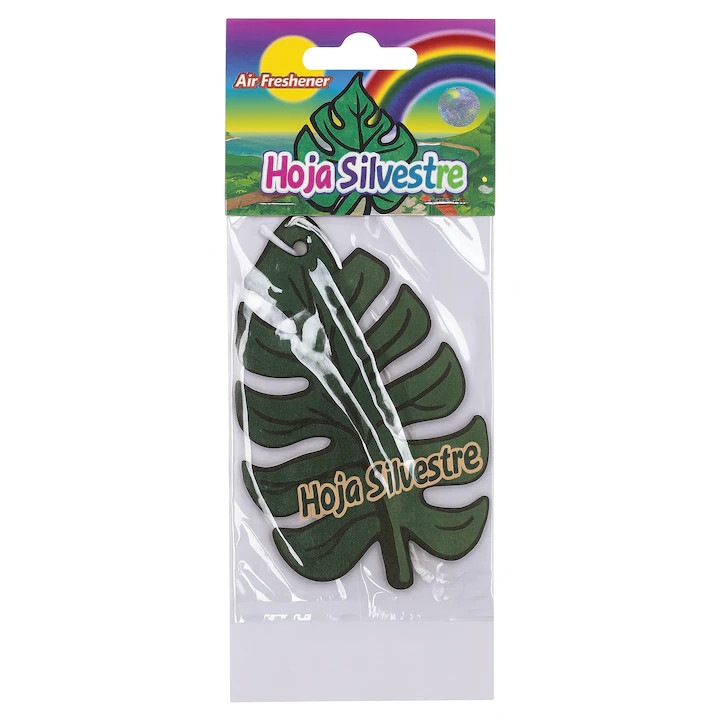 Odorizant Auto Frunza Verde Hoja Silvestre, Parfum Fresh, Clasic, Agatat, Ambalaj 1 Bucata