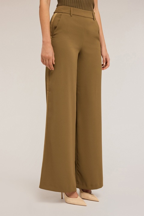 MOTIVI, Pantaloni uni drepti, Verde masliniu