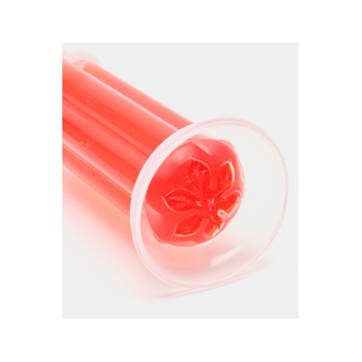 Odorizant gel toaleta, aplicare direct pe vasul de toaleta, curatare WC, 12 aplicatii, Trandafir