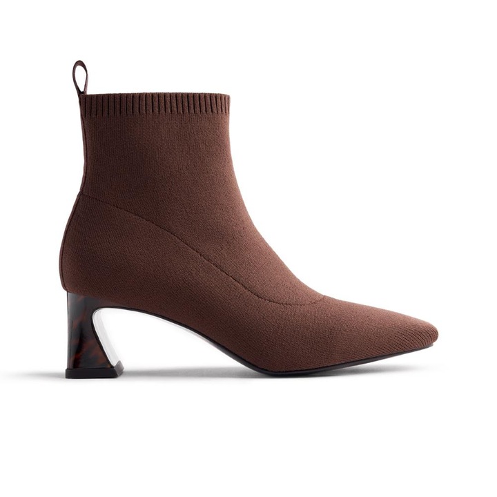 Gioseppo, Botine din material textil fara inchidere Lyle, Maro