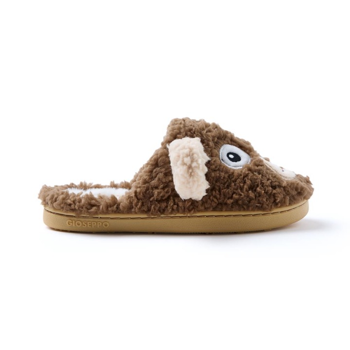 Gioseppo, Papuci pufosi cu imprimeu, Maro