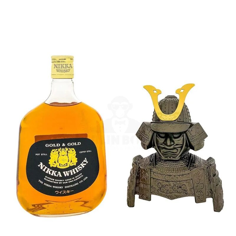 Whisky Nikka Gold & Gold Kabuto, Samurai Whisky, 43%, 0.75l - eMAG.ro