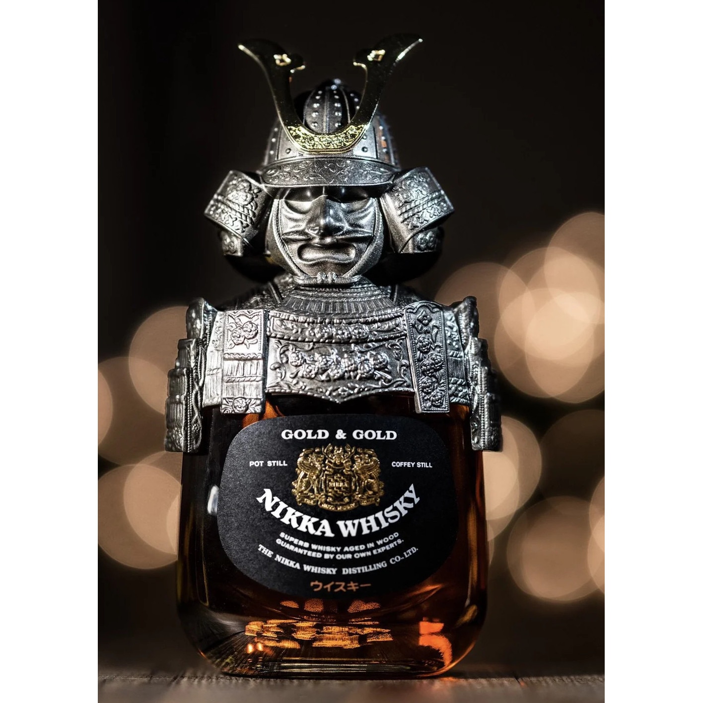 Whisky Nikka Gold & Gold Kabuto, Samurai Whisky, 43%, 0.75l - eMAG.ro