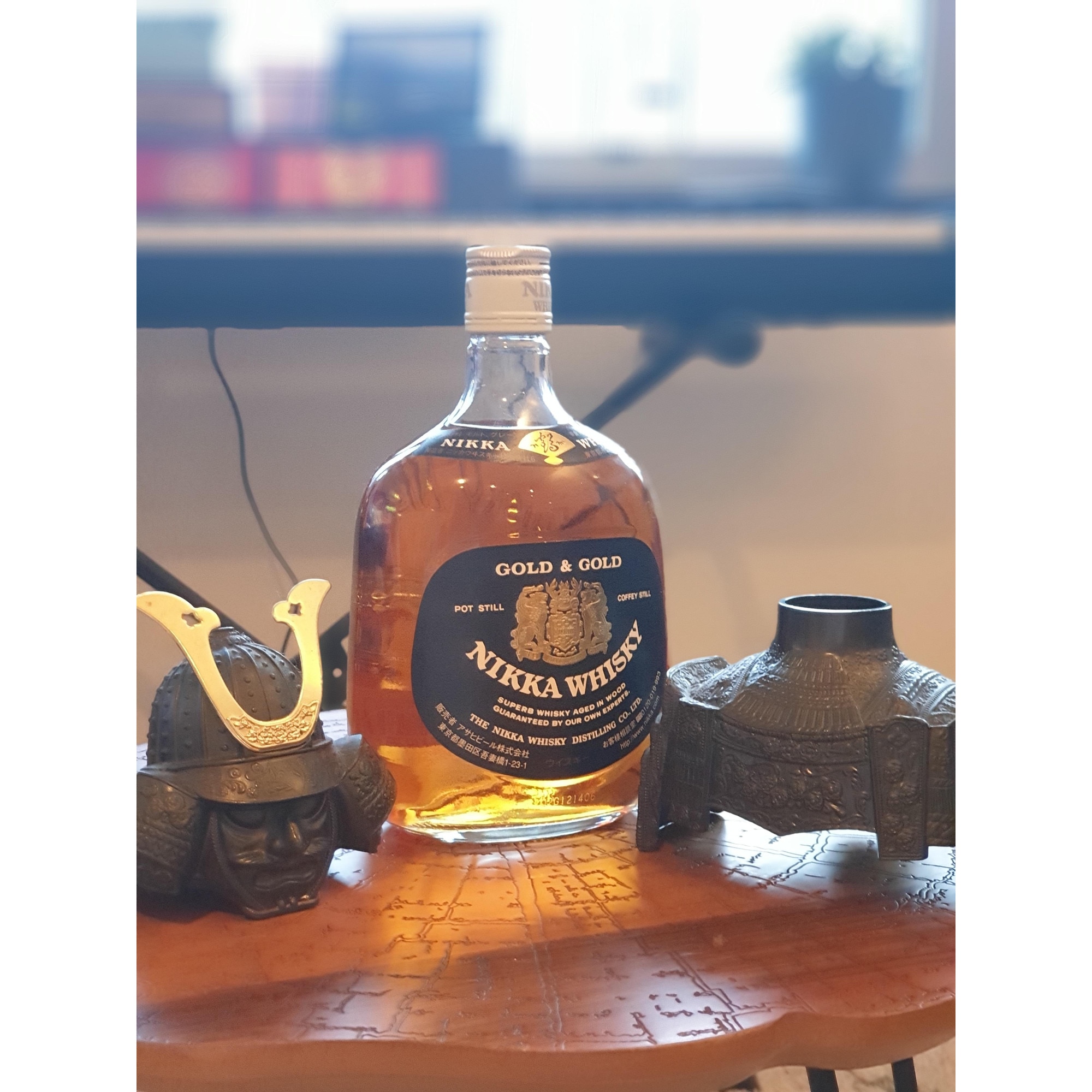 カムイピリカ12kg Whisky Nikka Gold & Gold Kabuto, Samurai Whisky, 43%, 0.75l - eMAG.ro