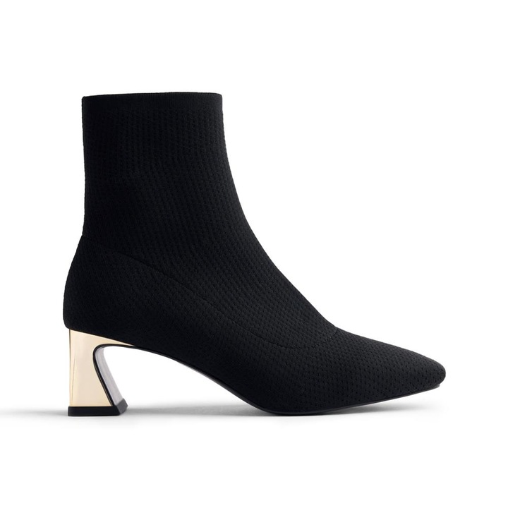 Gioseppo, Botine cu model trioctat in partea superioara Kaleva, Negru