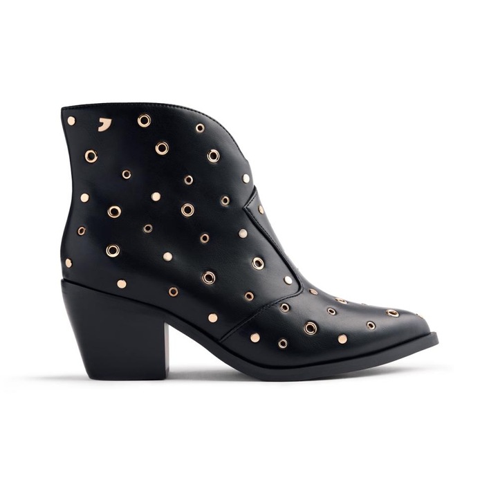 Gioseppo, Ghete cowboy de piele ecologica, Negru