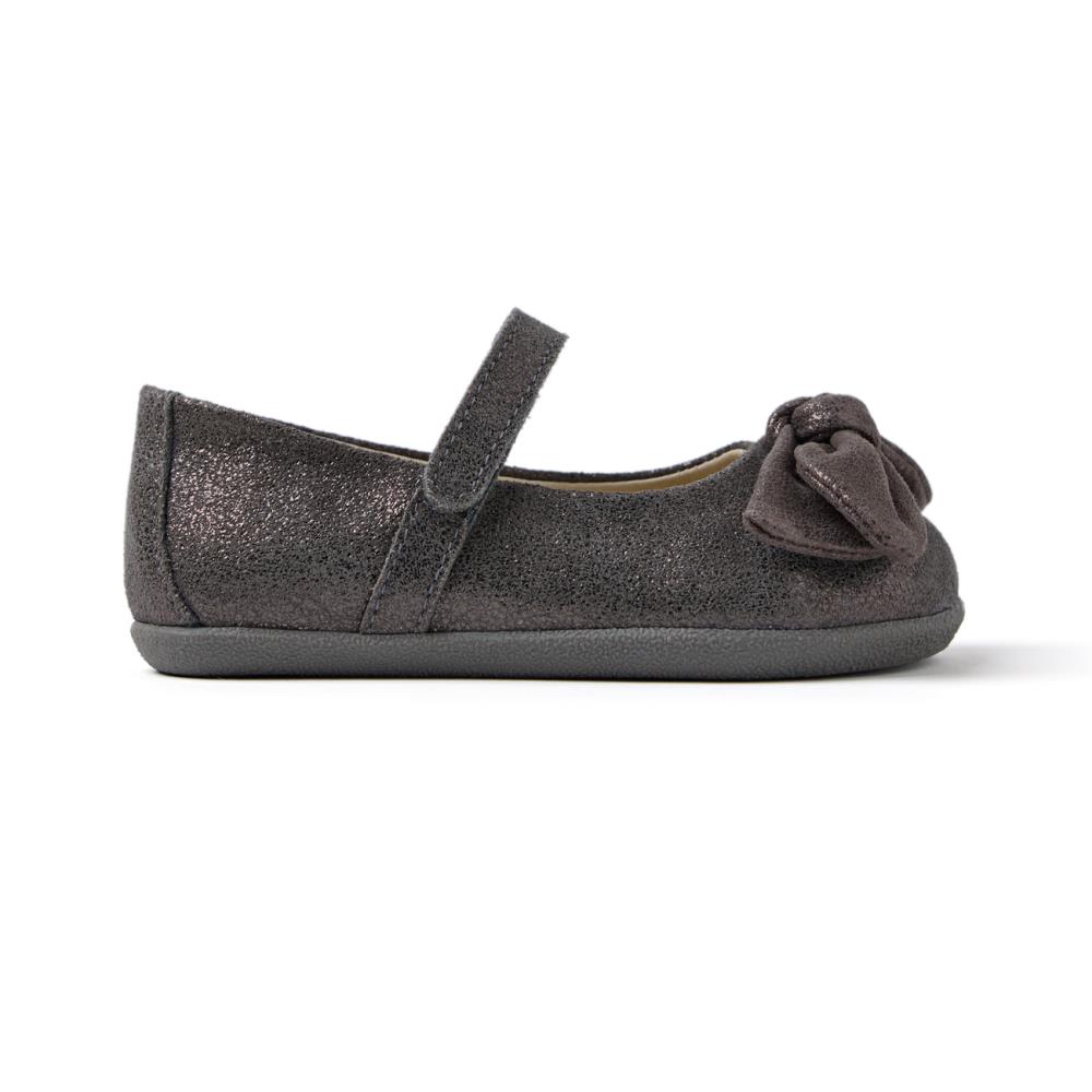 Gioseppo, Balerini Mary Jane de piele intoarsa Inkster, Gri, 35 EU