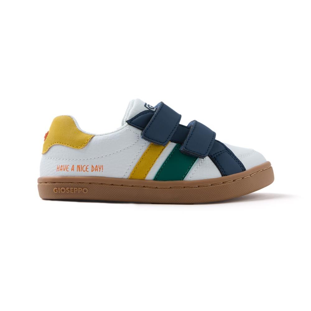 Gioseppo, Pantofi sport cu velcro, Alb, 21 EU