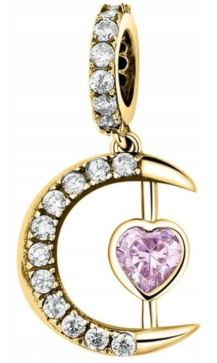 Set Talisman, Larezo, Argint 925, Zirconiu, Cadou Ideal Pentru Femei, Decorativ, Recomanda Evitarea Zgarieturilor, Contactului Cu Produse Chimice, Detergenti Suprafete Abrasive, Fara Inchidere, 1 x Cutie Pentru Bijuterii Premium, 8 x 23 x 12 mm, Auriu