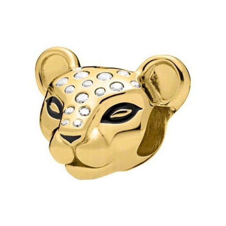 Set Talisman, Larezo, Argint 925, Zirconiu, Cadou Ideal Pentru Femei, Decorativ, Recomanda Evitarea Zgarieturilor, Contactului Cu Produse Chimice, Detergenti Suprafete Abrasive, Fara Inchidere, Cutie Pentru Bijuterii Premium, 9 x 10 x 13 mm, Auriu