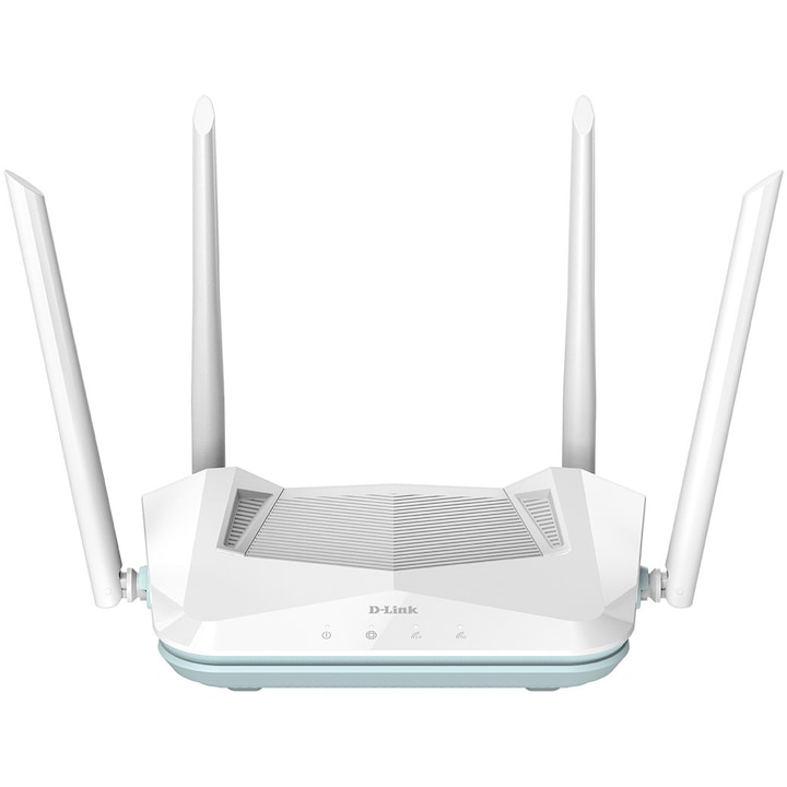 Рутер WiFi 6 D-Link R15 AX1500, Gigabit, MESH Smart Roaming, Eagle Pro AI