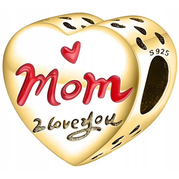 Talisman, Larezo, Argint 925, Fara Pietre, Cadou Ideal Pentru Femei, Aspect Decorativ, Se Recomanda Evitarea Zgarieturilor, Contactului Cu Produse Chimice, Detergenti Si Suprafete Abrasive, 1 x Cutie Pentru Bijuterii Premium, 5 x 10 x 10 mm, Aurit