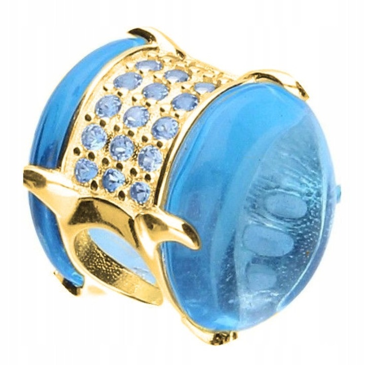 Talisman, Larezo, Argint 925, Zirconiu, Cadou Ideal Pentru Femei, Aspect Decorativ, Evitati Zgarieturile, Contactul Cu Produsele Chimice, Detergentii Si Suprafetele Abrasive, 1 x Cutie De Bijuterii Premium, Aurie