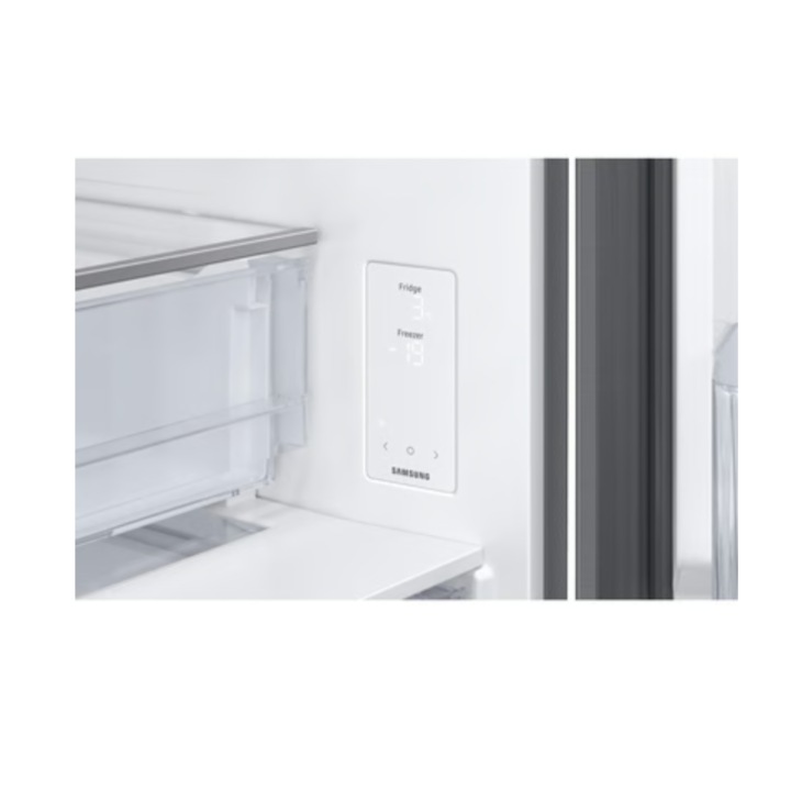 Combina frigorifica Samsung RB53DG706BS9EF, 538 l, Wi-Fi si AI Energy, Twin Cooling+™, No Frost+