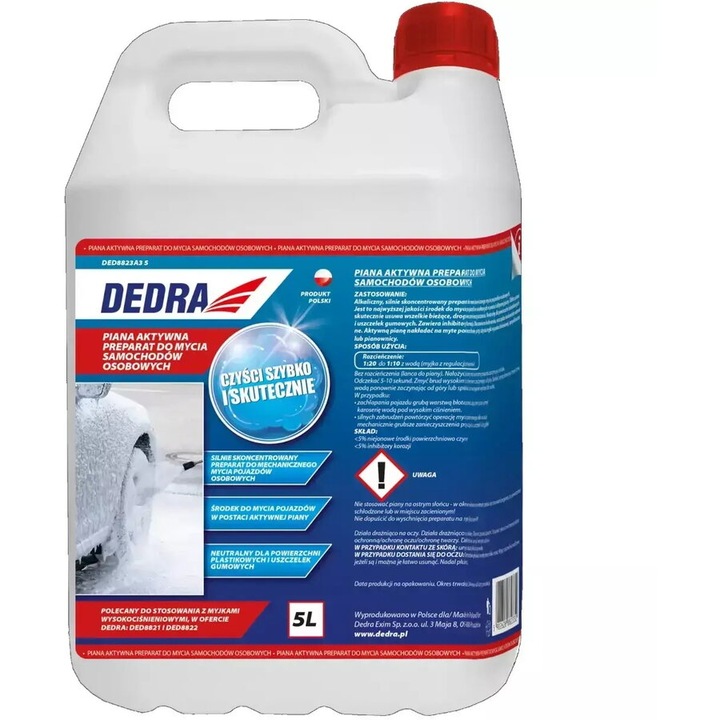 Spuma activa produs pentru spalat auto 5l