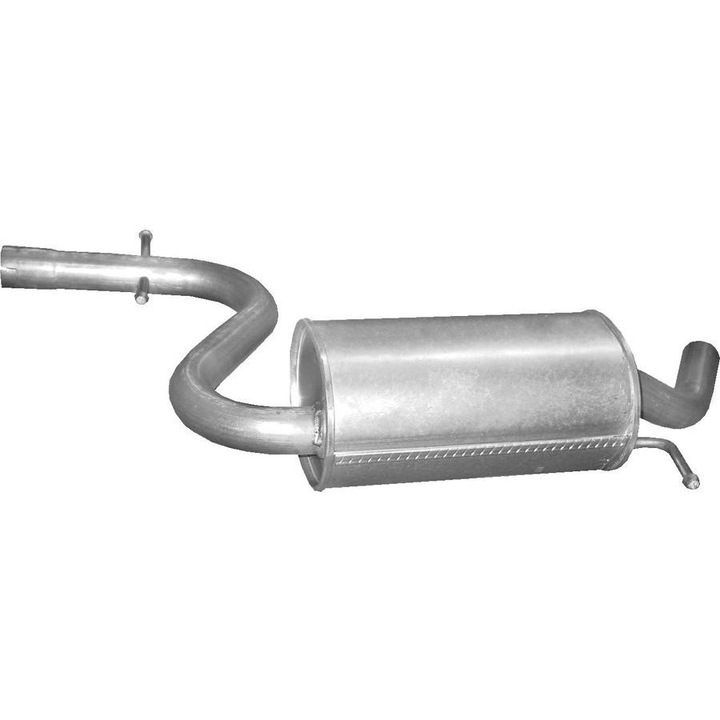 Polmo középső kipufogódob, Audi A3, VW Golf