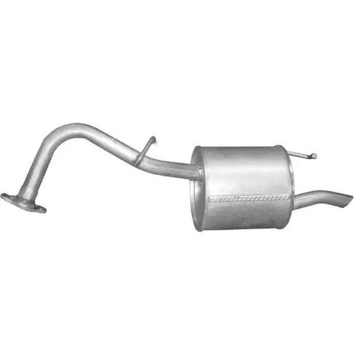 Edex hátsó kipufogódob, Toyota Yaris hb, 1.0, 2005-2012.12