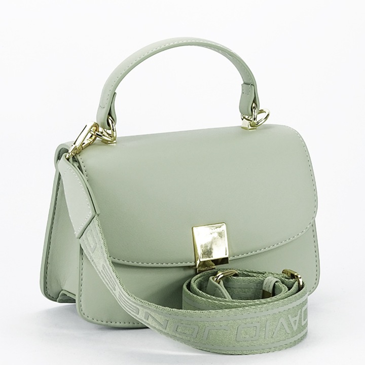 Kis világoszöld táska David Jones Paris B-CM7288 14 Green