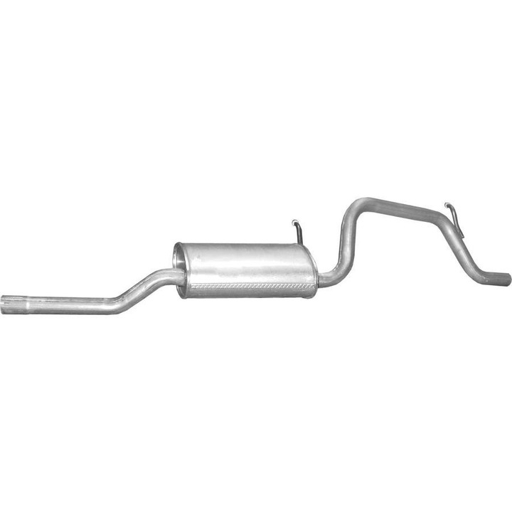 Polmo hátsó kipufogódob, OPEL Agila, 1.2, 2000-2008.04