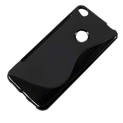 Carcasa Huawei P9 Lite 2017, Silicon, S-Line, Culoare Negru