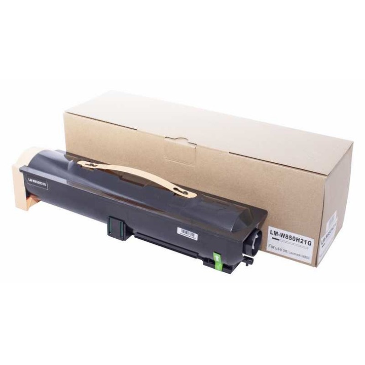Cartus compatibil toner DLC LEXMARK W850H21G (W850), Black, 35K