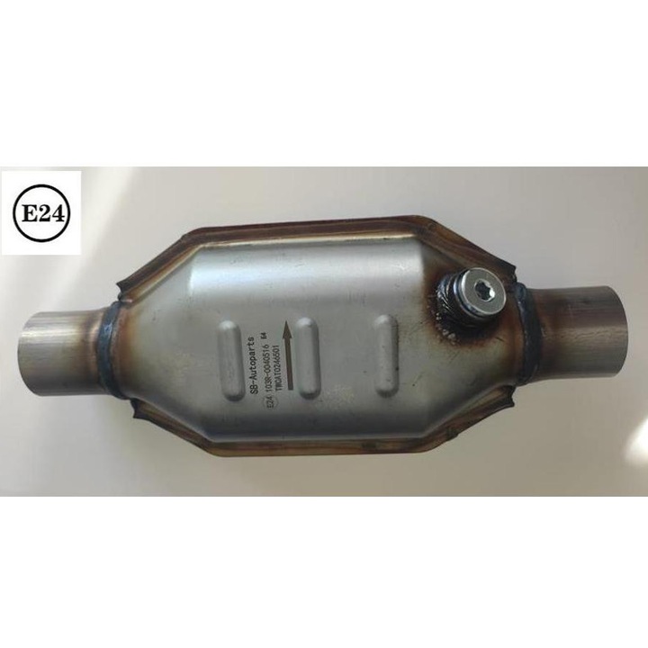 Univerzális ovál kerámiabetétes katalizáto, lambdaszondás, Ø50mm, 700-1800 cm³, EURO4