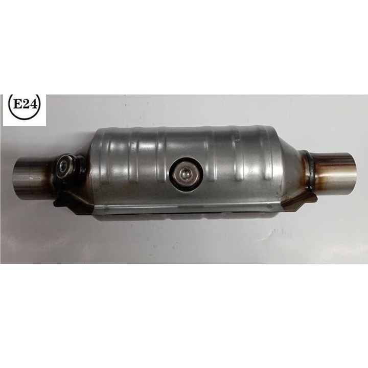 Univerzális kerek kerámiabetétes katalizátor, dupla lsz, Ø55mm, 700-2500 cm³, EURO4, 2013-ig