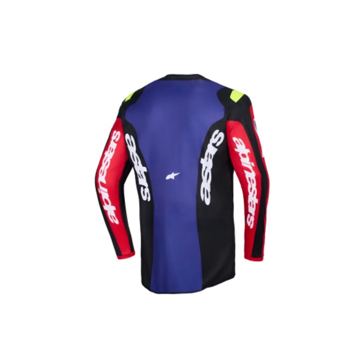 Bluza motocross Alpinestars FLUID GRID RED/BLACK/PURPLE, M