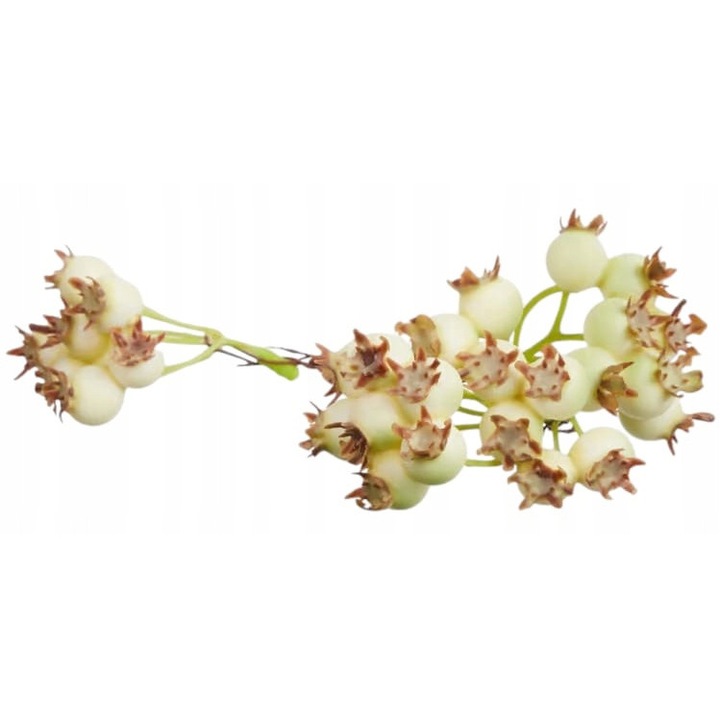 Set de 4 ramuri decorative artificiale, CardSplitter, aspect realist, multicolor, 5cm x 4cm