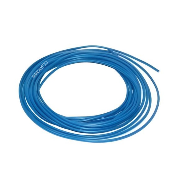 Fir Cu Lumina Ambientala GREATON Auto, 3m, Albastru, Flexibil, Pentru Interior, 12V