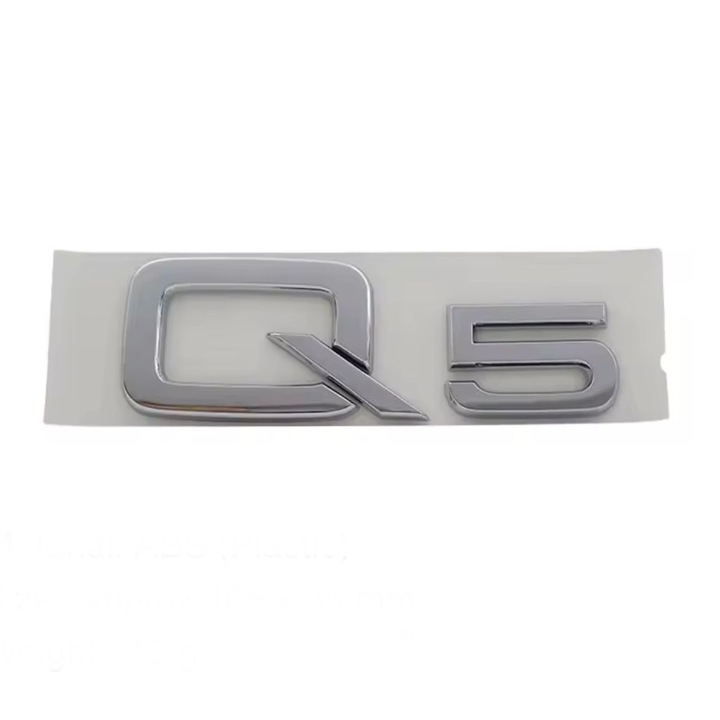 Emblema Spate Audi Q5 Chrome