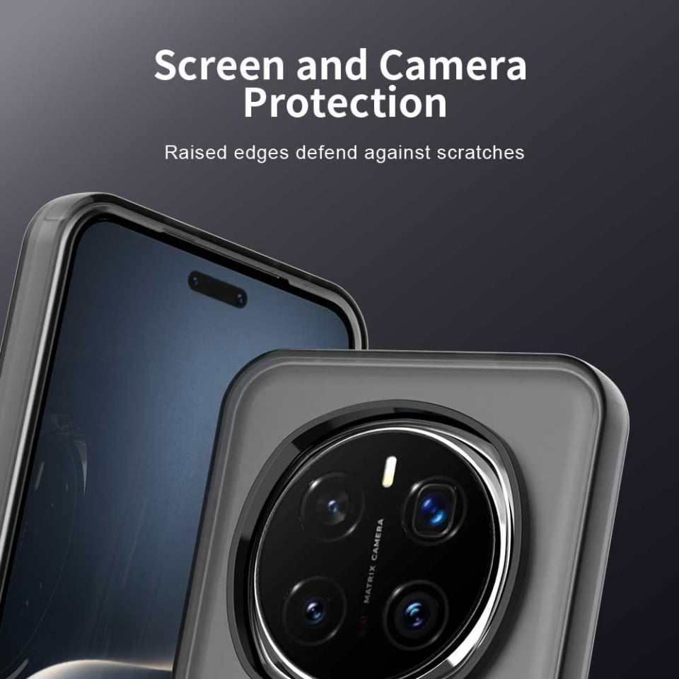 Husa pentru Honor Magic7 Pro, SKYDDAR INOVATION, CandyCase, Magsafe, set cu sticker, Negru