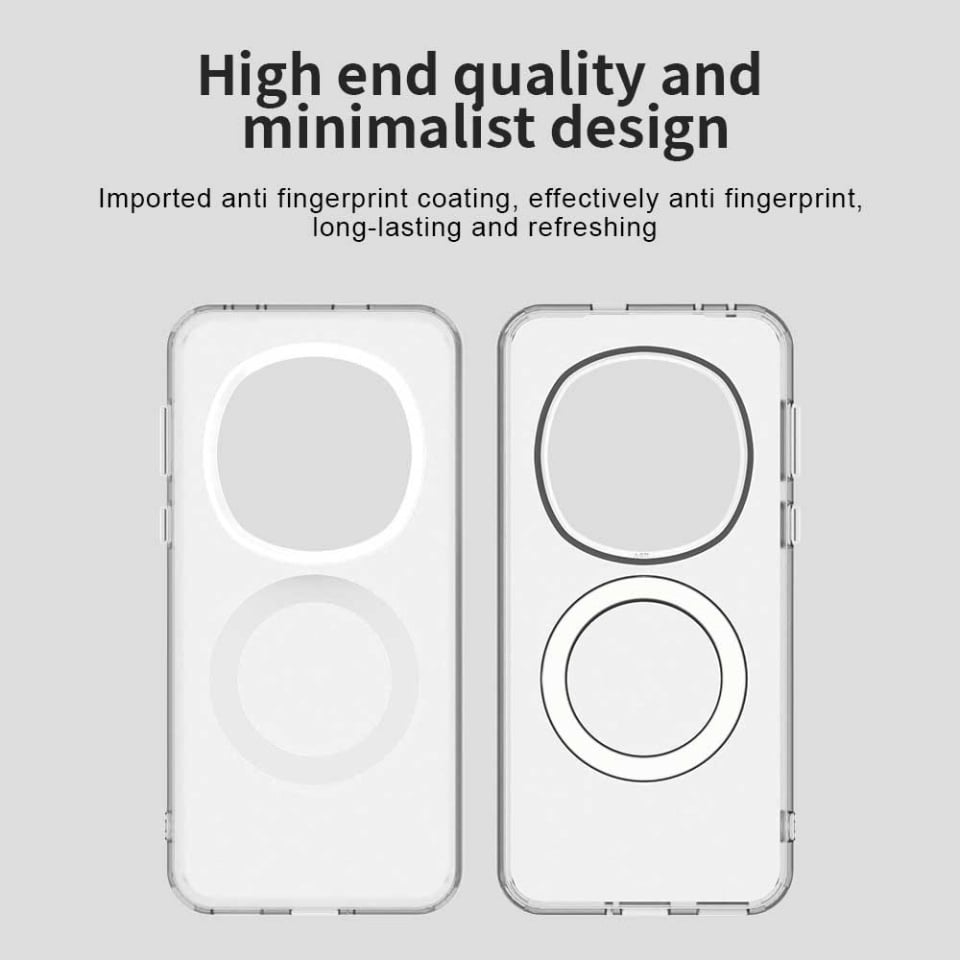 Husa pentru Honor Magic7 Pro, SKYDDAR INOVATION, CandyCase, Magsafe, set cu sticker, Alb