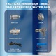 Pistol electric cu apa, pistol automat de pulverizare cu apa Omelivon®, cu lumina LED, reincarcabil, foc continuu automat, jucarie de petrecere pe plaja, piscina in aer liber, potrivit pentru adulti si copii, negru