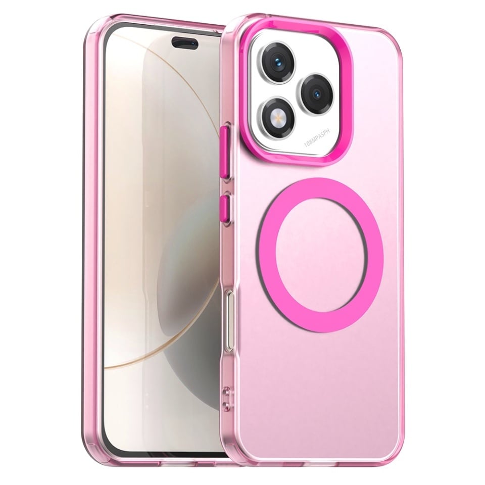 Husa pentru Honor 400 Lite, SKYDDAR INOVATION, CandyCase, Magsafe, set cu sticker, Roz