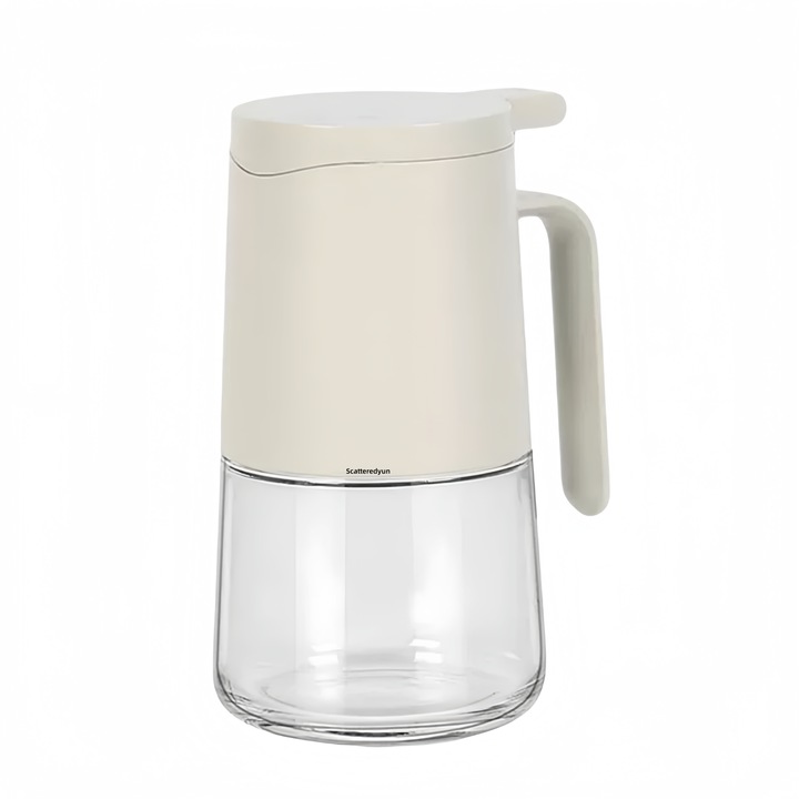 Scatteredyun olajosüveg, 650 ml űrtartalom, szivárgásmentes és csepegésgátló, üveg