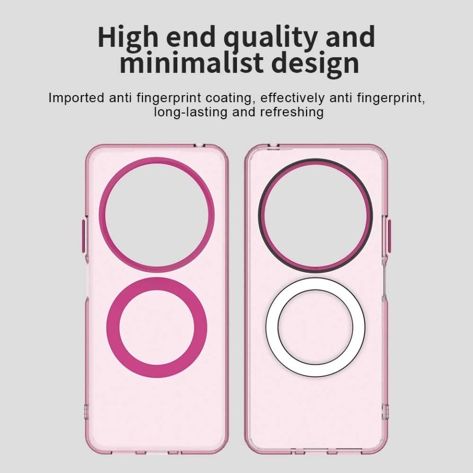 Husa pentru Xiaomi Redmi 14C / Poco C75, SKYDDAR INOVATION, CandyCase, Magsafe, set cu sticker, Roz