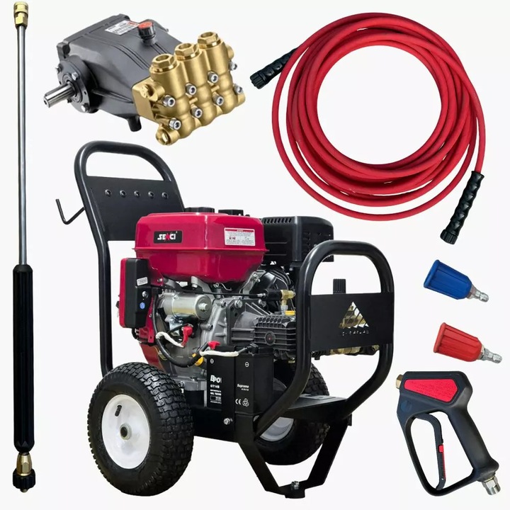 Aparat de spalat cu presiune inalta pe benzina 275 bar 15 l/min Profesional