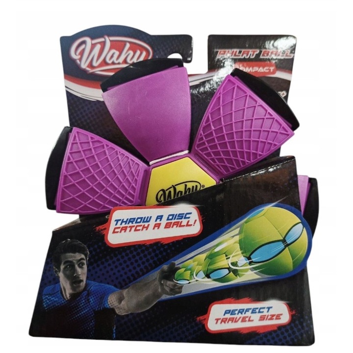 Minge Turtita de Jucarie, Lumini, Model OZN, mov, 30x30cm