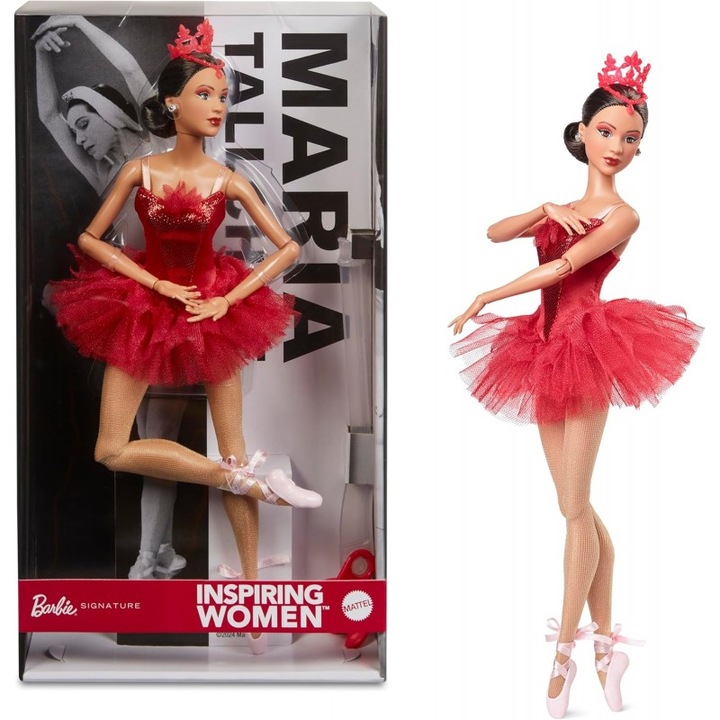 Кукла Barbie Inspirational Woman Maria Tallchief, Колекционерски костюм за балет "Firebird", 30 см